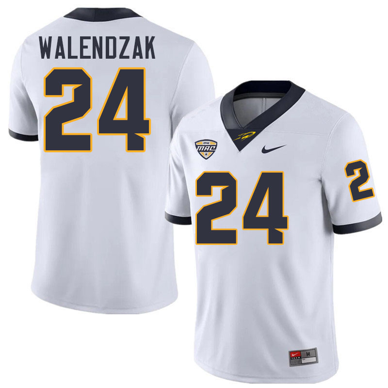 Connor Walendzak Toledo Jersey,Toledo Rockets #24 Connor Walendzak Jersey Youth College-White